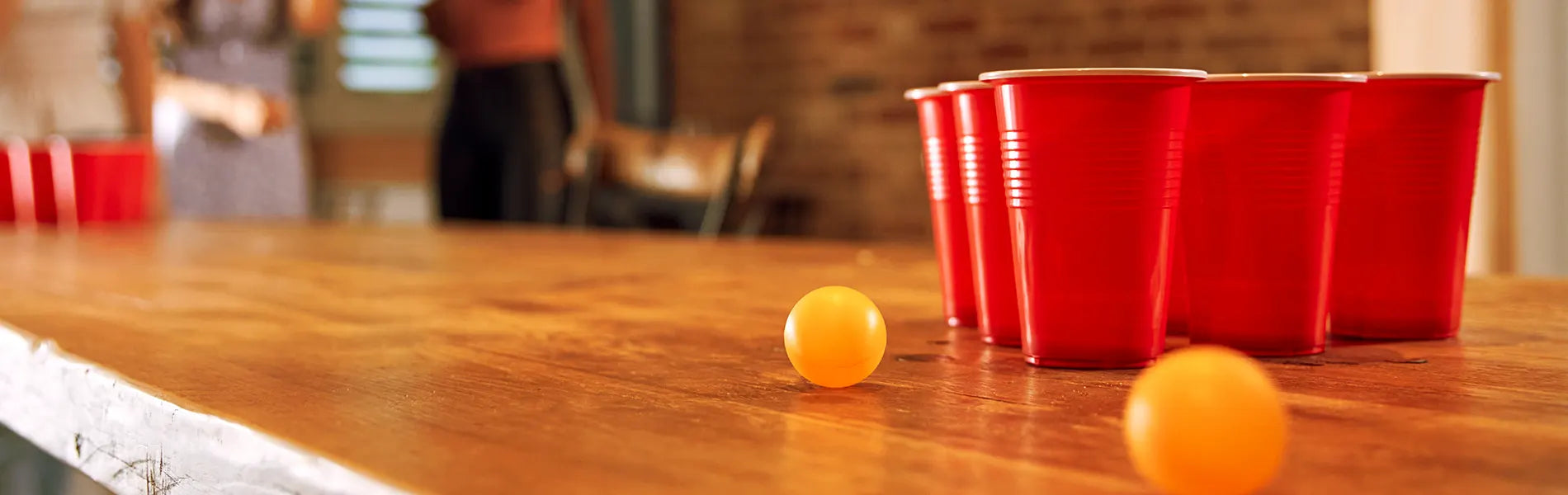Bar games beer pong