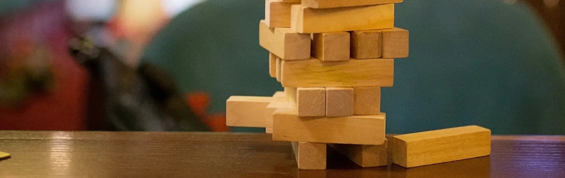 Bar games giant jenga