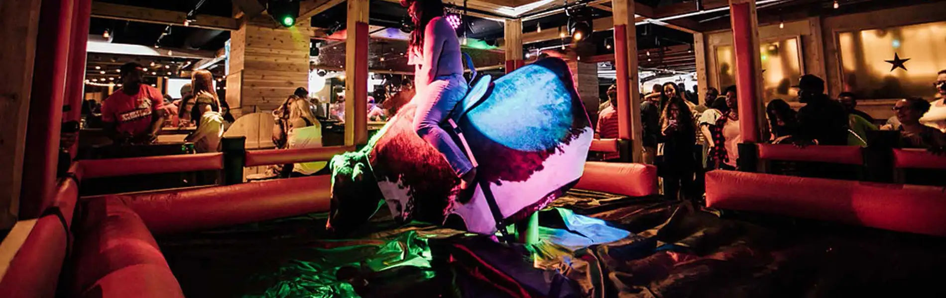 Bar games mechanical bull