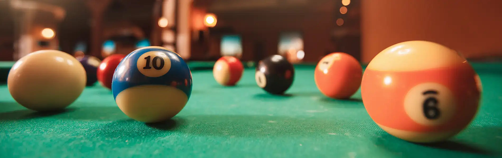 Bar games pool billiards