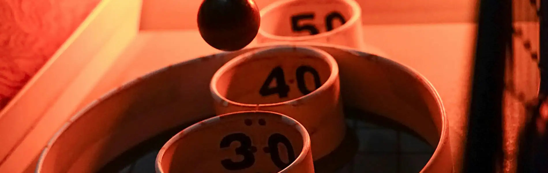 Bar games skeeball