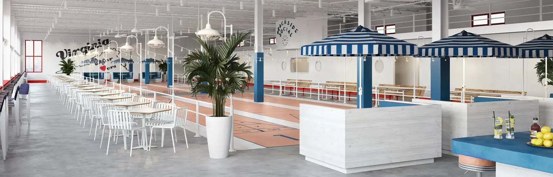 Beachside social banner