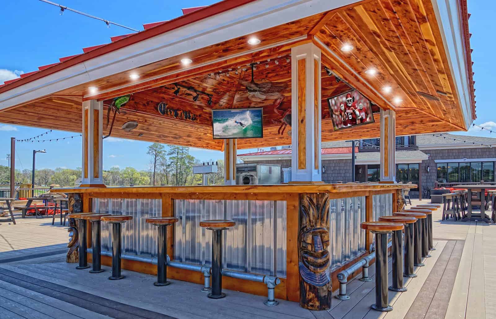 Decoys seafood banner