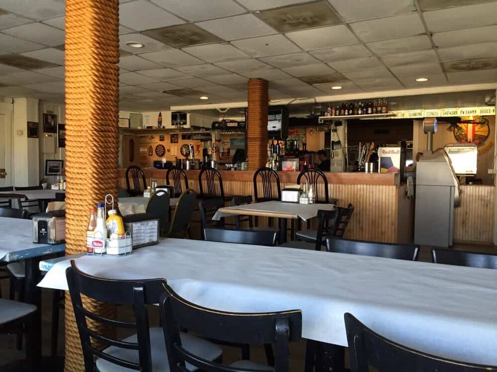 Sandbridge island restaurant banner