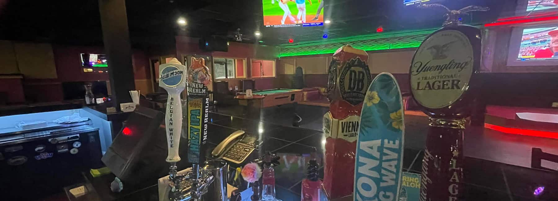 The block bar grill banner